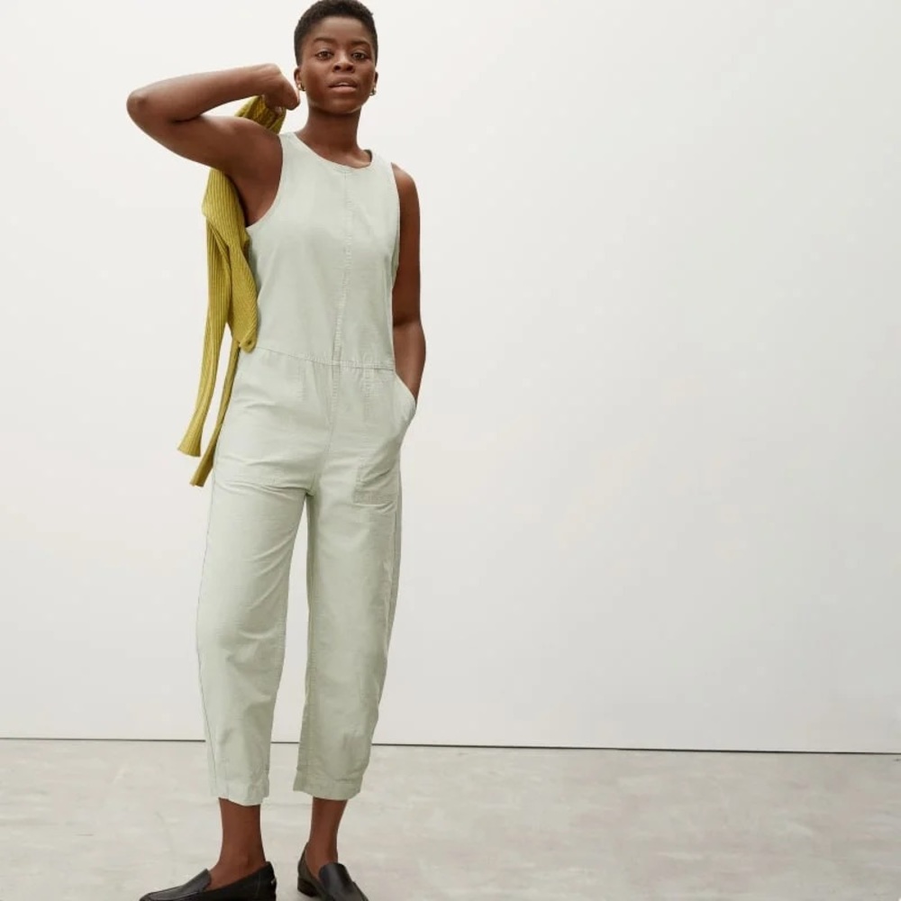 Everlane Fatigue Green Jumpsuit 6